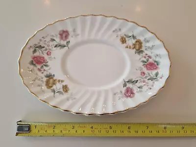 Buy Royal Doulton Rosell Fine Bone China. Gravy Boat Saucer. • 10£