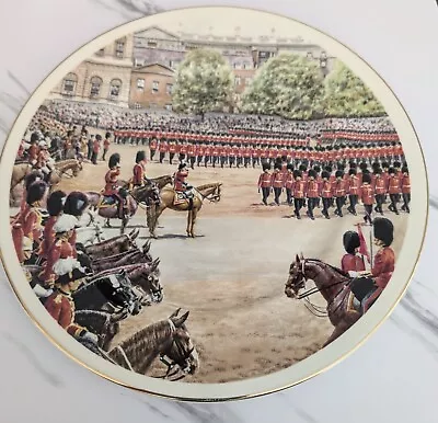 Buy Trooping The Colour, Fenton China Company Decorative Wall Plate • 35£