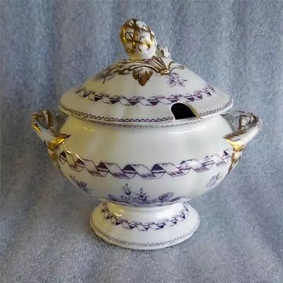 Buy Antique Minton New Stone China Ceramic  Bowl With Lid C 1857 • 18.98£