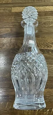 Buy Vintage Cut Glass Crystal Decanter, With Original Stopper • 10£