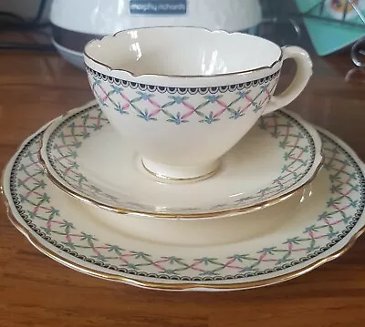Buy Antique Tea Cup And Saucer Trio By Royal Cauldon England  • 8£