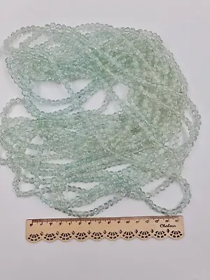 Buy 9x 32-inch Strands Glass Round Crackle Beads 6mm Jewellery Making Bundle 380g • 3.99£