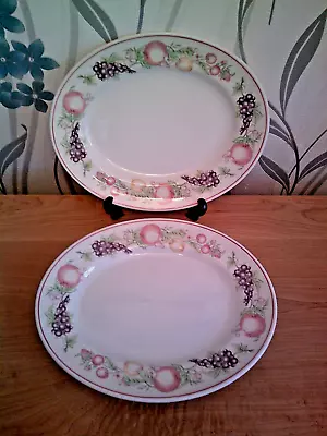 Buy Boots - Orchard - Oval Platter - Set Of 2 • 15.95£