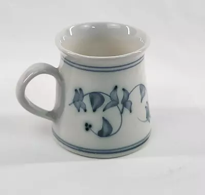 Buy Iden Rye Sussex Pottery Decorative Cup Blue White Vine Small • 7.50£