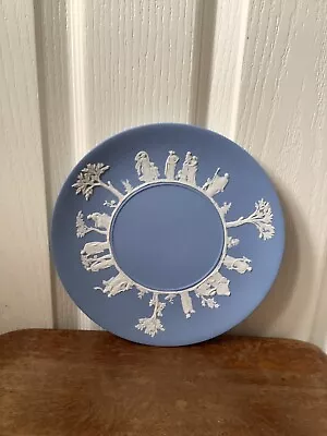 Buy RARE Vintage Wedgwood Sage Blue Jasperware Jasper Sacrifice Decorative Plate 9  • 6.99£