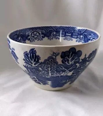 Buy Vintage Wood & Sons Woods Ware  Blue Willow  Open Sugar Bowl • 7.99£