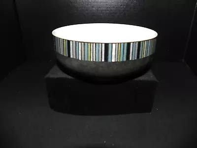 Buy Denby-Langley JET STRIPES 6”  Stoneware Cereal / Soup Bowl • 46.55£