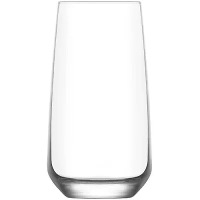 Buy 3x LAV Lal Highball Glasses Tall Glass Water Drinking Tumblers Set 480ml • 7.49£