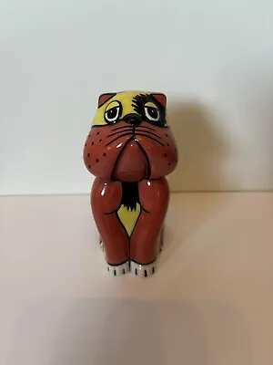 Buy Signed Lorna Bailey Old Ellgreabe Pottery Cat Figurine • 69.99£