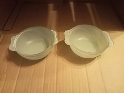 Buy 2 Vintage Pyrex Fruit Trifle Bowl Green Retro Colour  • 8£