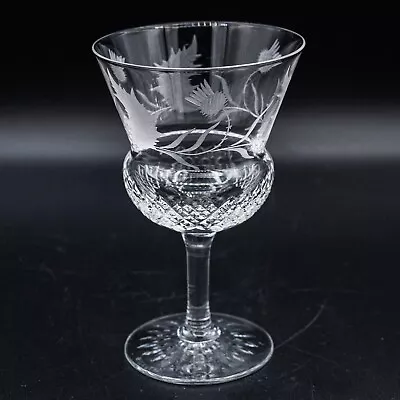 Buy Royal Brierley Crystal RBR17 Thistle Port Wine 4  - FREE USA SHIPPING • 46.60£