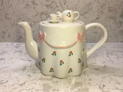 Buy Price Kensington Potteries Teapot Tea Set On Lid 4847 Made In England 28 Oz • 32.57£