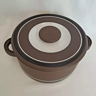 Buy Hornsea Pottery - Contrast Pattern – Casserole Dish 3.5pt Oven To Table -Vintage • 14£