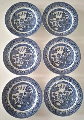 Buy Vintage Churchill England China Plates X 6 • 20£