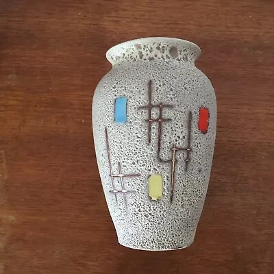 Buy RARE Scheurich West German Vase 238 20 Foreign Fat Lava Abstract 50s Retro MCM • 75£