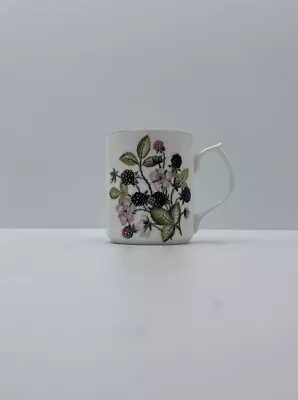 Buy Jason Works Duchess Fine Bone China Cup Mug Made In England Blackberries Leaves • 14.04£