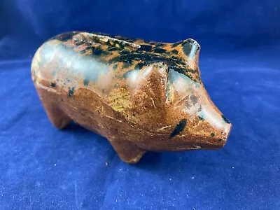 Buy Rare Antique Scottish Pottery Pig Money Bank Rosslyn Morrison And Crawford • 120£