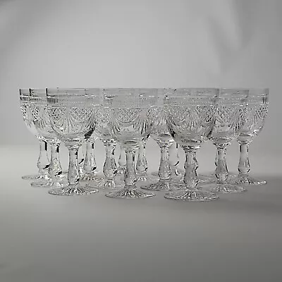 Buy Edinburgh & Leith Crystal, Art Deco, 16 X Sherry Glasses • 70£