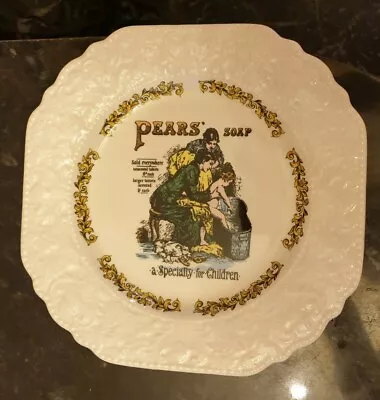 Buy Vintage Lord Nelson Pottery Hand Crafted Decorative Pears Soap Plate 8.5  • 8£