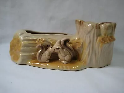 Buy Hornsea Pottery Fauna - 2 Squirrels Trough In Red Clay • 5£