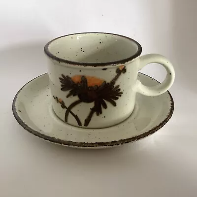 Buy Midwinter Solitaire Stonehenge Coffee Tea Cup Saucer Rare Seedhead 1970s / 80s • 9£