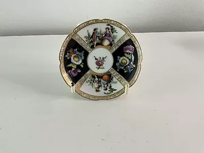 Buy Dresden Marked Miniature Fine Bone China Saucer / Pin Dish • 12.50£