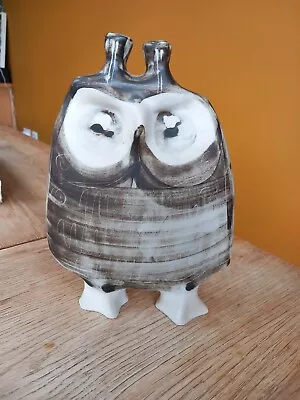 Buy Vintage Mid Century Richard Susan Parkinson Large  Owl Studio Pottery Porcelain • 250£