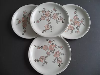 Buy Vintage Biltons Ironstone Tableware Peach Flower Blossom 4x Dinner Plates 9  • 11.95£