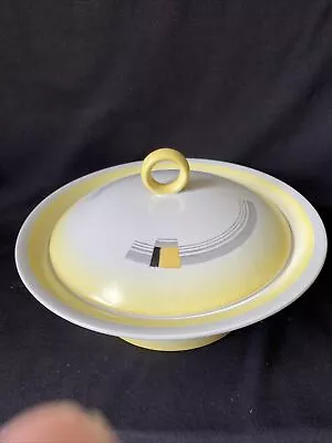 Buy Art Deco SHELLEY Blocks And Bands Large Tureen Pattern 11288 • 20£