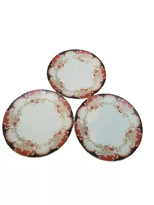 Buy Antique Aynsley Imari Pattern 12601 Bone China Tea Plate X3 • 29.95£
