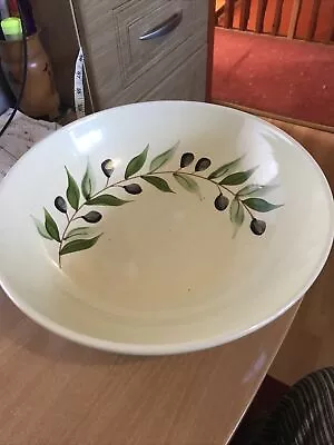 Buy Marks And Spencer Olive Grove Fruit Bowl 12 Inches By 3.5 Inches  • 8.99£