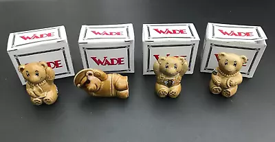 Buy 4 X Wade Honey Bee Bears Boxed Excellent Condition M2050 • 10£