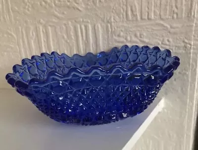 Buy Blue Glass Sweet Dish • 3.75£