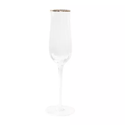 Buy Clear Champagne Flutes Modern Glasses Cocktail Wine Cup For Home Party • 11.95£