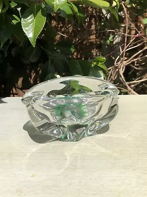 Buy Czech Art Glass Bowl Skrdlovice Glassworks, Designed By Jan Beránek • 7.99£
