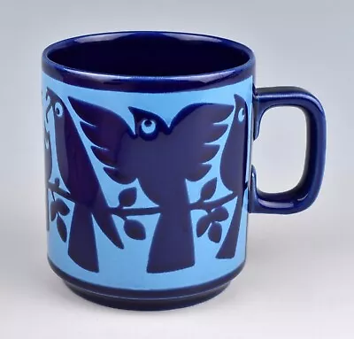 Buy Vintage Hornsea Pottery Bird Mug (Blue) By John Clappison 1969-75 • 39.99£