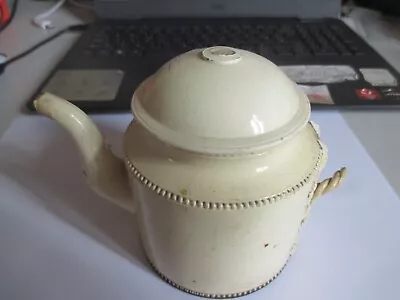 Buy Creamware 187th Cent   T Pot  Af  Parts There Of Handle Need To Be Restored • 3£