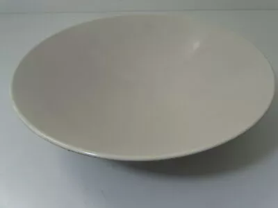 Buy Poole Pottery Twintone C54 Mushroom And Sepia Large Serving Bowl 26.5cm • 12£