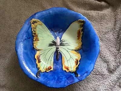 Buy Hancocks Ivory Ware Butterfly Pattern Bowl • 18£
