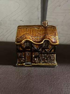 Buy Vintage Moneybox Szeiler Studio Handpainted Thatched Cottage 1960s Coins • 3.99£