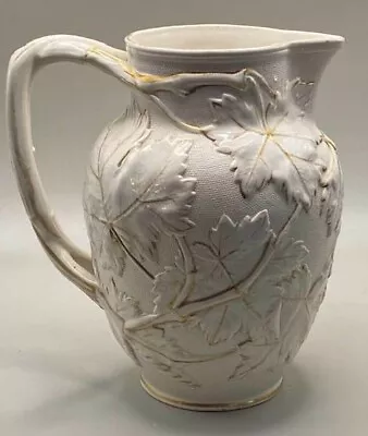 Buy William Broomfield, Cobridge 19th Century Hampton Jug / Pitcher Vine Design • 45£