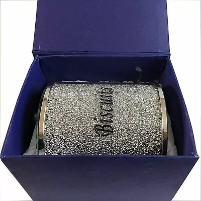 Buy XXL Crushed Diamond Crystal Tea Coffee Sugar Canisters Jars Sparkly Bling Sets • 21.49£
