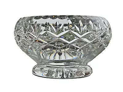 Buy Stunning Vintage Heavy Deep Cut Lead Crystal Glass Pedestal Bowl Dish • 34.99£