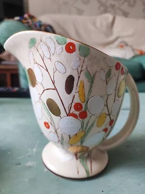 Buy James Kent 'Old Foley' Company, Art Deco Pitcher, Hand-painted Honesty Pattern • 20£