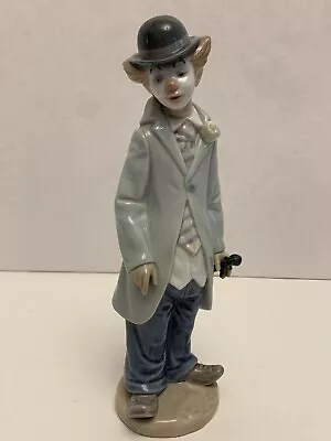 Buy Vintage Lladro Clown Figure #5472 With Violin “Circus Sam  1987 Spain Porcelain • 158.40£