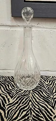 Buy Wonderful Cut Crystal Glass Drinks Decanter With Stopper • 1£