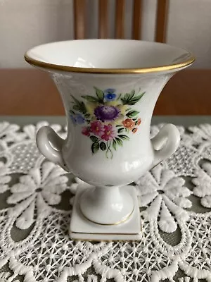 Buy Herend Hungary Vintage China Vase/Urn/Hand Painted/Floral/Classical/Retro • 25£