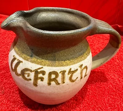 Buy Vintage Llefrith Welsh Tregaron Pottery Milk Jug Stoneware 4x3.5 • 20£