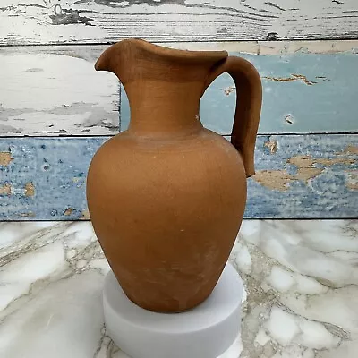 Buy Unglazed Potterware Terracotta Jug - 15 Cm High • 15£