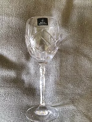 Buy ROYAL DOULTON CRYSTAL - DAILY MAIL - WINE GLASS  20cm / 7 7/8  250ml • 12£